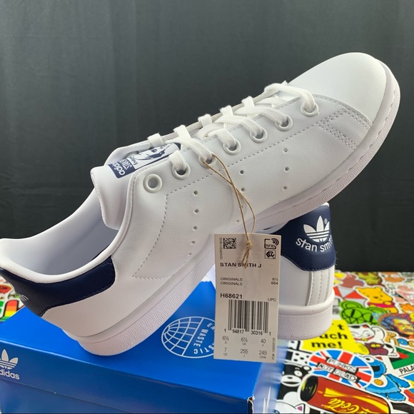 Adidas Stan Smith Classic Blue Womens Various Sizes - Picture 10 of 12